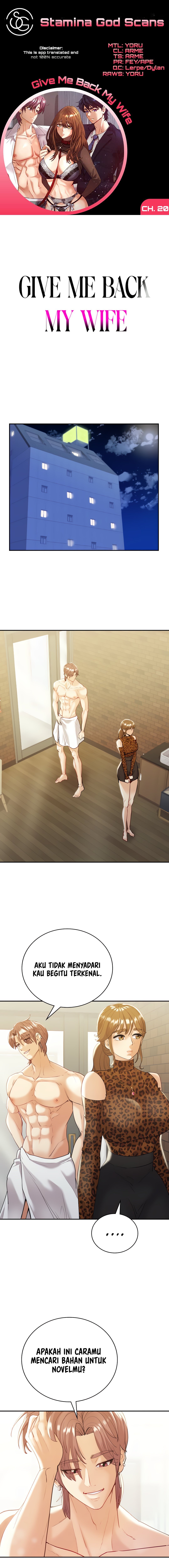 Give Me Back My Wife - Chapter 20 2