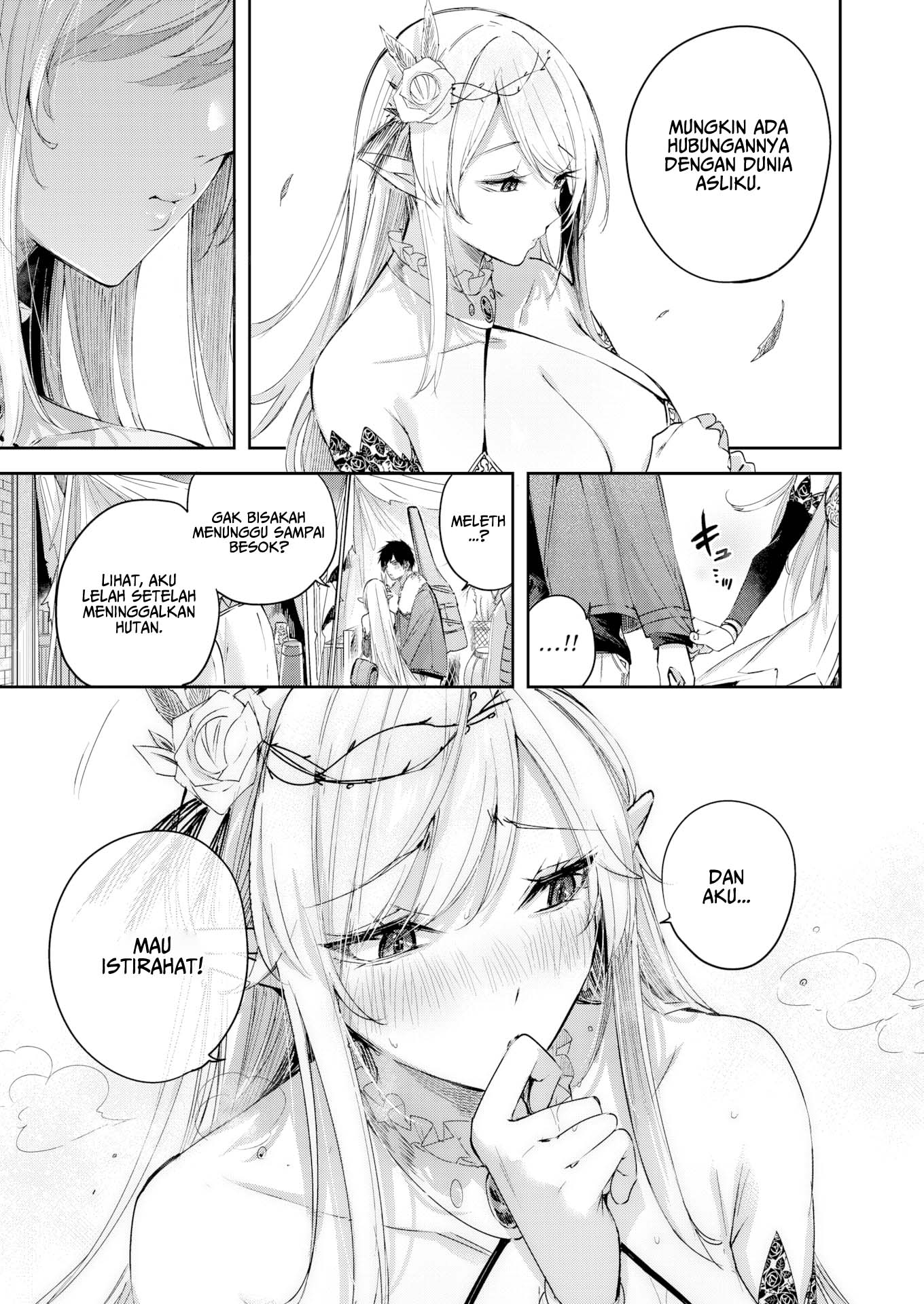 A Bachelor Hunter&#8217;s Encounter in the Elven Forest - Chapter 4 6