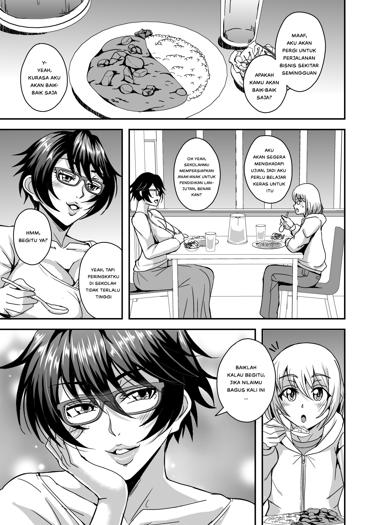 Arofour Dokushin BariCare Oba-san ga Yuujin no Musuko demo - Chapter 1 36