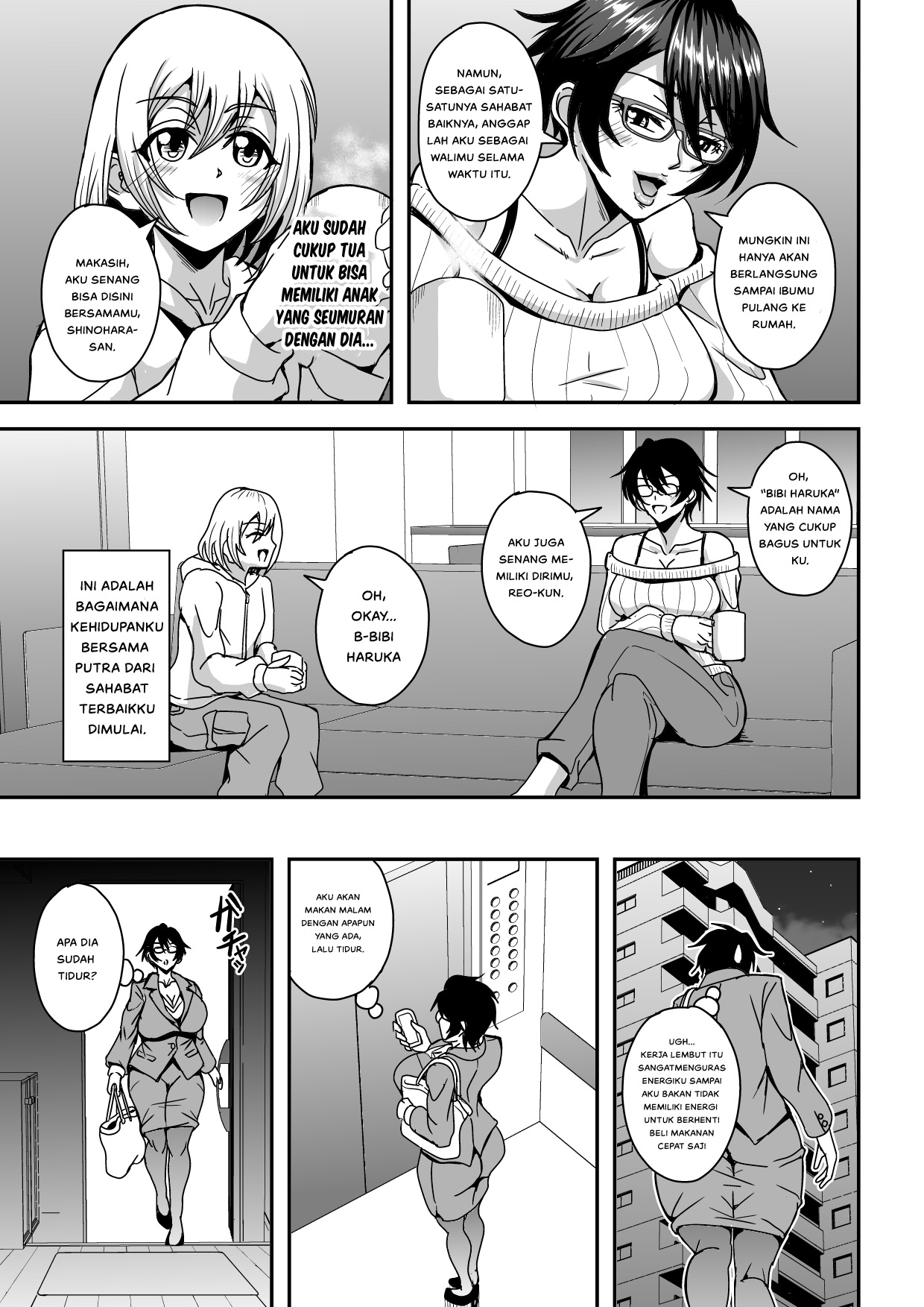 Arofour Dokushin BariCare Oba-san ga Yuujin no Musuko demo - Chapter 1 6