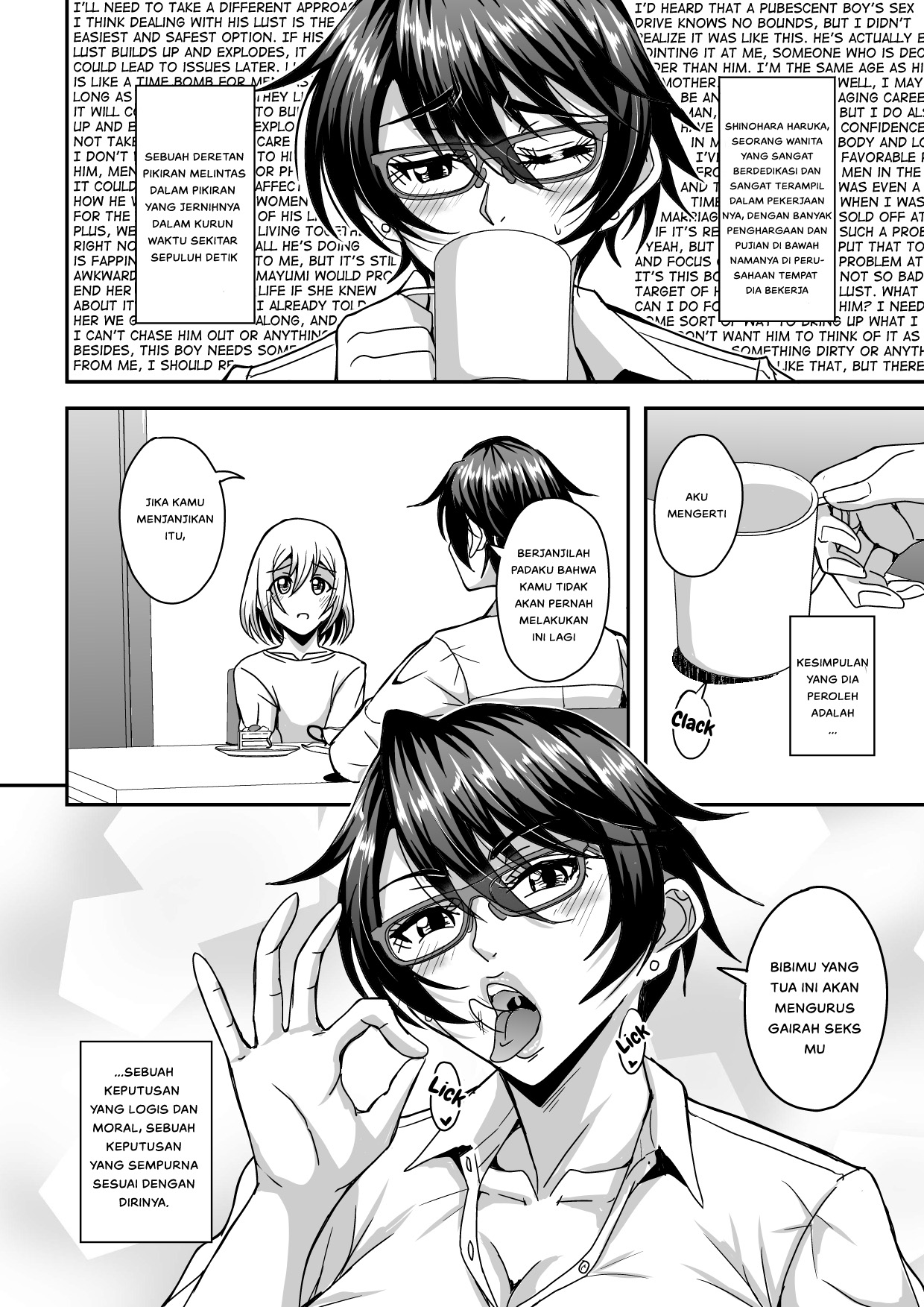 Arofour Dokushin BariCare Oba-san ga Yuujin no Musuko demo - Chapter 1 11