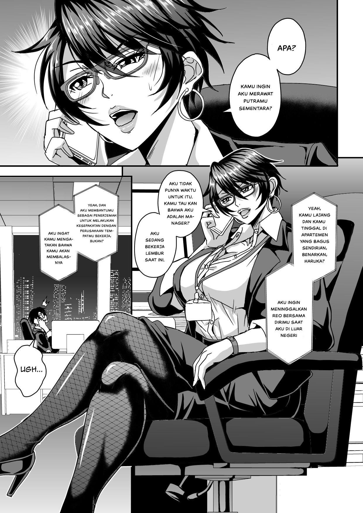 Arofour Dokushin BariCare Oba-san ga Yuujin no Musuko demo - Chapter 1 4