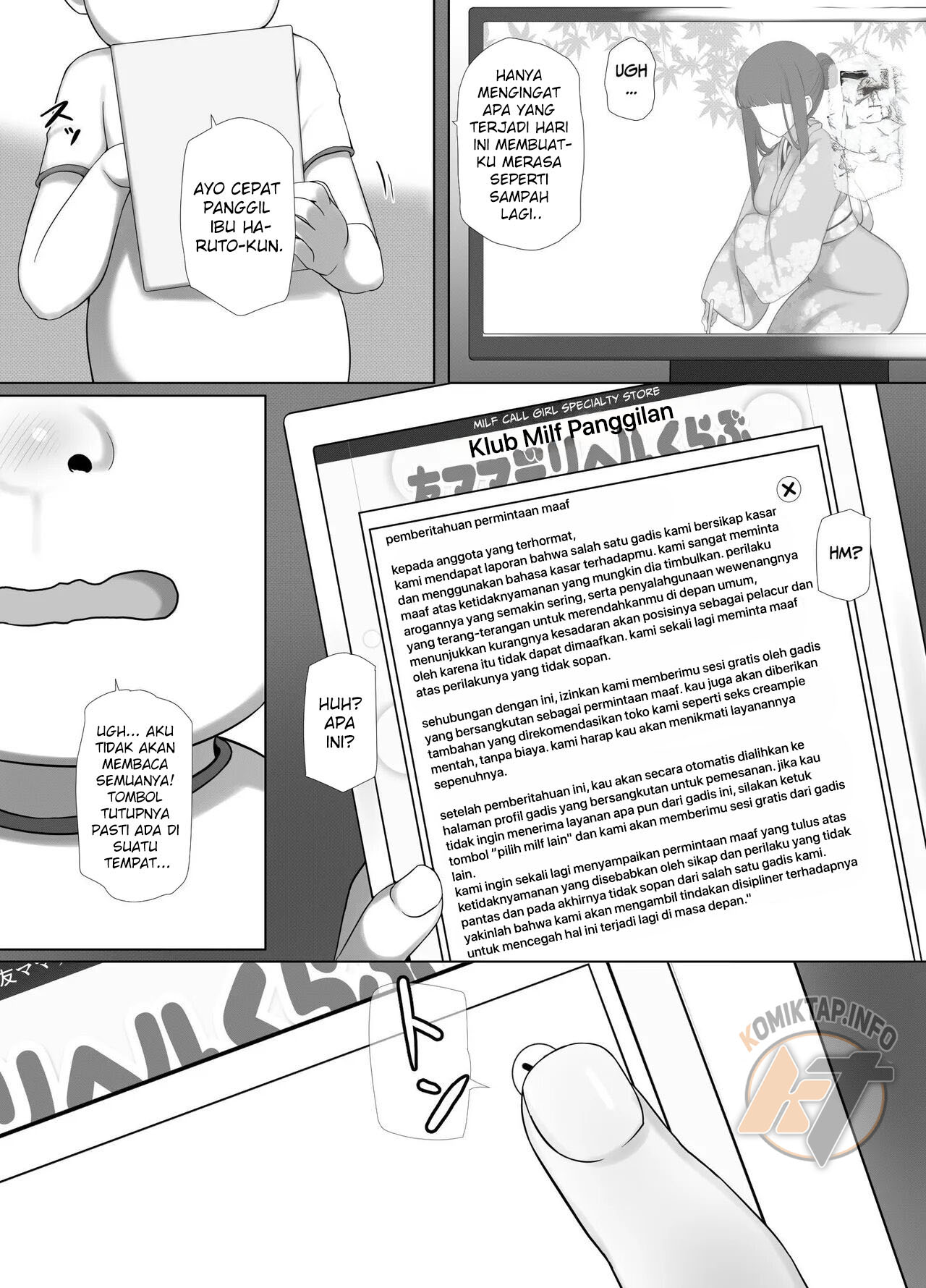 Tomo Mama DeliHeal Appli de Okkanai Kyouiku Mama mo H na Nikubenki ni Shichao - Chapter 1 14
